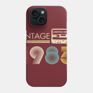 Vintage 1983 Limited Edition Cassette Phone Case