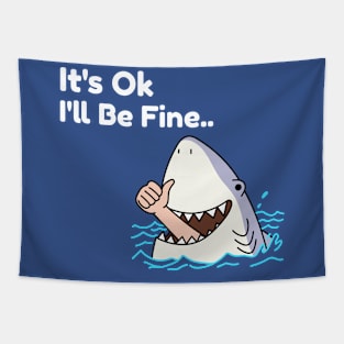 Shark Attack Shark Lover Sharks Funny Tapestry