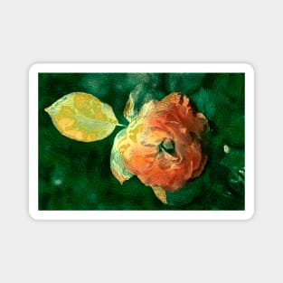 Rose artwork Magnet