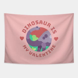 Valentine Dinosaur for Family Tapestry