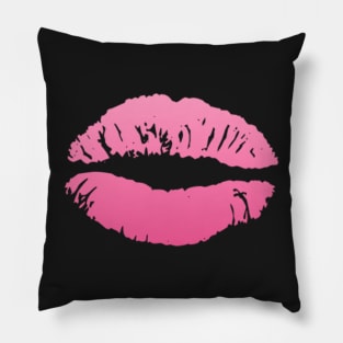 Kissy Lipstick Stain Pillow