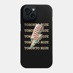 Aesthetic Design Toronto Gifts Vintage Styles Baseball Phone Case