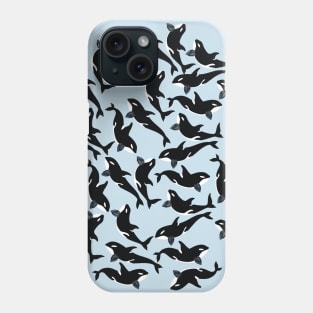 Orca Whale - Dark Blue Spinel Phone Case