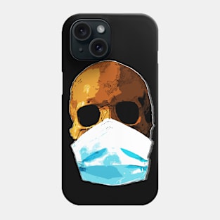 Skully Boy Face Mask Phone Case