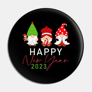 Gnome Happy New Year 2023 Pin