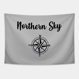 Northern Sky, black Tapestry