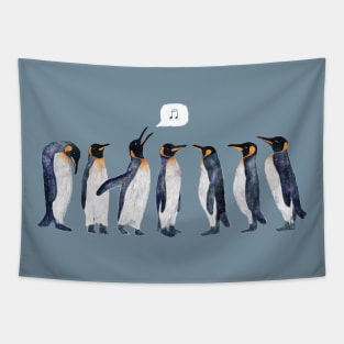 Singing Penguin Tapestry