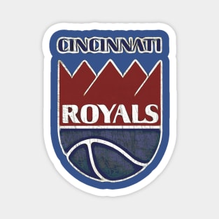Cincinnati Royals Basketball Magnet
