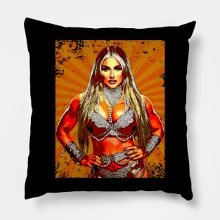 Tiffany Stratton // Retro Comics Style Pillow