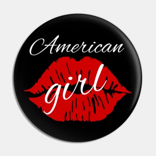 American Girl Pin