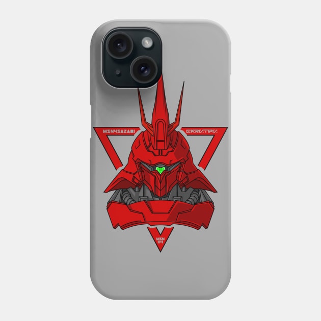 Sazabi Gundam Phone Case by garistipis