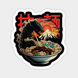 Godzilla Ramen Magnet