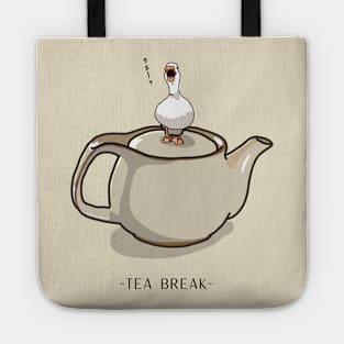 Tea Break with Duck Tote