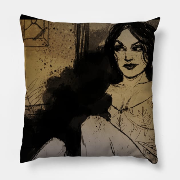 Lady Macbeth Pillow by Plague.s