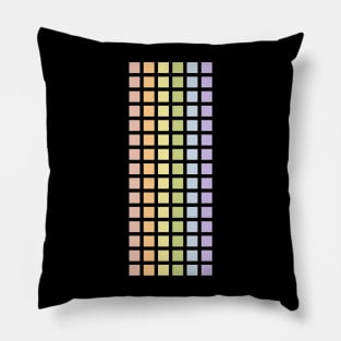 Pastel Pride Grid Pillow