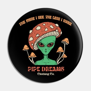 Alien Shroomhead Pin