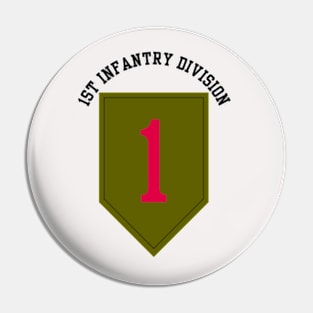 1st Infantry Division - Small Chest Design Pin