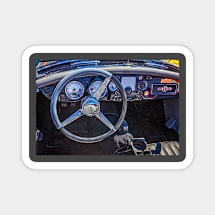 1960 MG MGA Roadster Sports Car Magnet