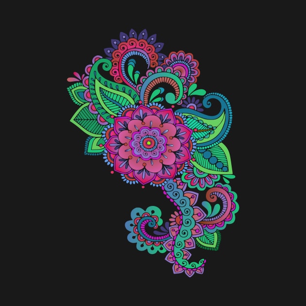 Beautiful Floral Decorative Graphic by AlondraHanley