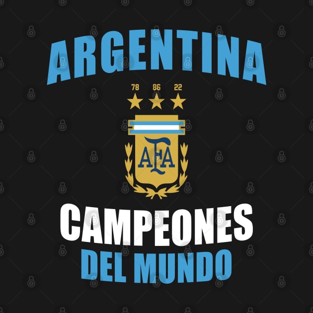 Argentina Champion World Cup 2022 by Zakzouk-store