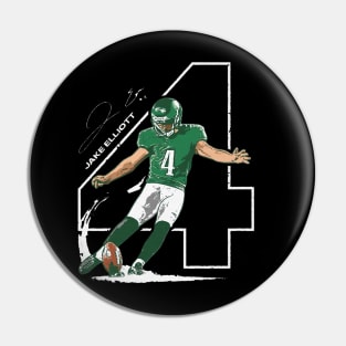 Jake Elliott Philadelphia Outline Pin