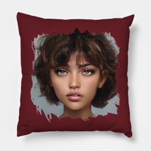 SCI-FI Portrait V Pillow