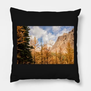 Mountains and Larches Pillow