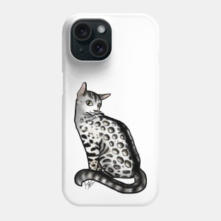 Cat - Bengal Cat - Snow Phone Case