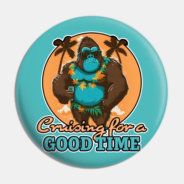 Cruising for a good time | Party gorilla Pin by Mattk270