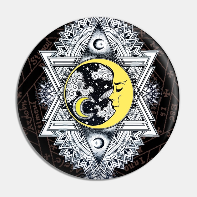 Witchcraft Pin by LindenDesigns