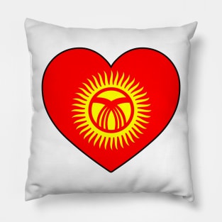 Heart - Kyrgyzstan Pillow