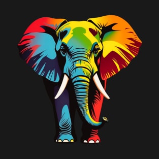 Colorful Elephant T-Shirt