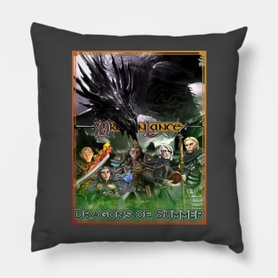 Dragons of Summer Pillow