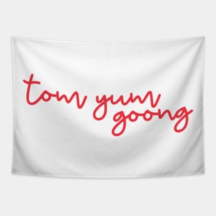 tom yum goong - Thai red - Flag color Tapestry