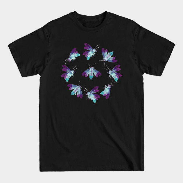 Disover Fireflies Glowing Nights III - Fireflies - T-Shirt