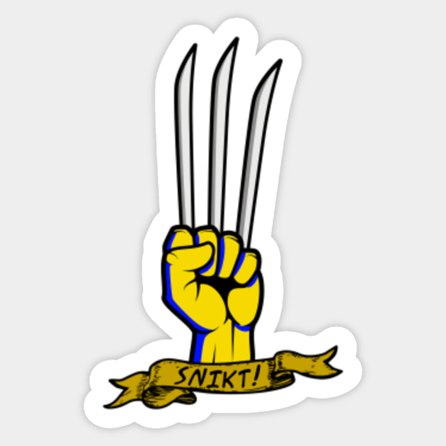 Wolverine Snikt Tattoo Wolverine Aufkleber Teepublic De
