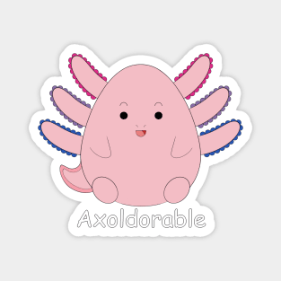 Axolotl Cutie Bisexual Magnet