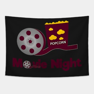 Retro movies night Tapestry