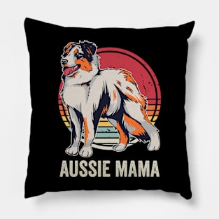 Australian Shepherd Dog Mom Pillow