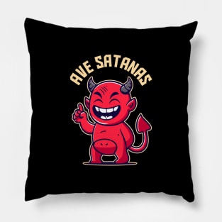 Ave Satanas Pillow