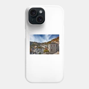 Autumn in Syrrako village - Tzoumerka mountains Phone Case