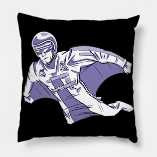 Base Jumping Jumper Basejumper Wingsuit Basejump Pillow