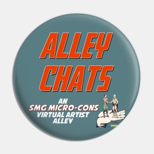 Alley Chats Podcast T-Shirt Pin