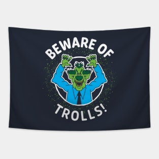 Beware of Trolls Tapestry