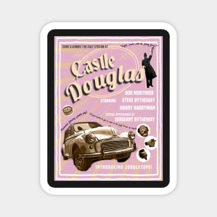 Castle Douglas poster pink Magnet