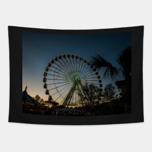 Broadway Eye at Sunset Tapestry