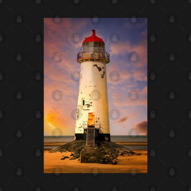 Talacre Lighthouse Wales by Adrian Evans Photography