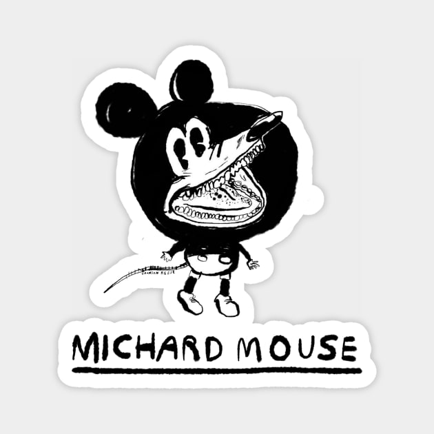 Michard Mouse Magnet by bransonreese