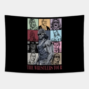 The Wrestlers Tour Tapestry