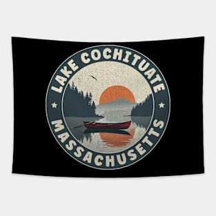 Lake Cochituate Massachusetts Sunset Tapestry